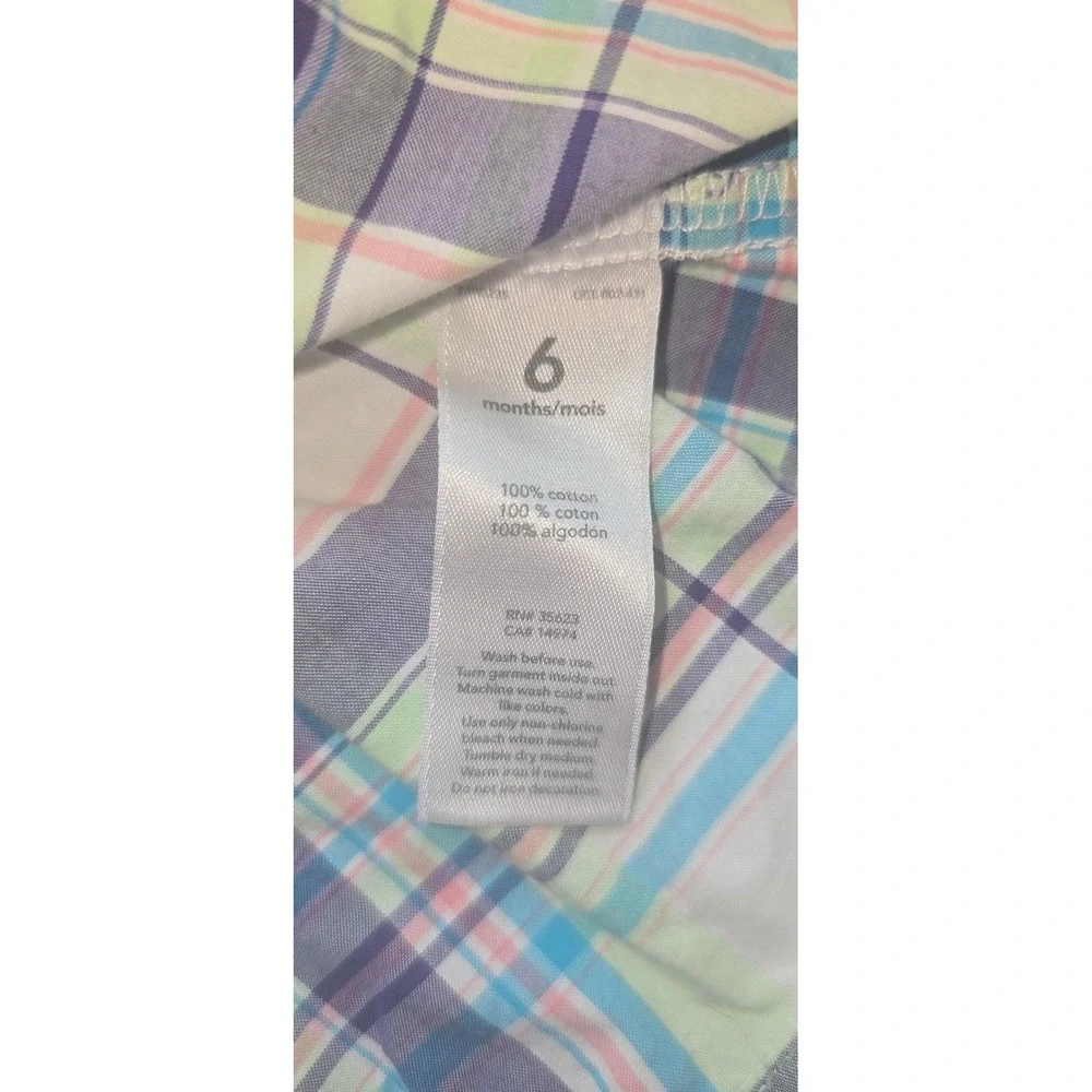 Carter's Plaid Tunic & Modern‎ Moments Organic Cotton Bloomers Set 6 Months